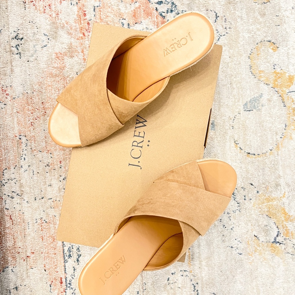 J Crew Espadrille Wedges